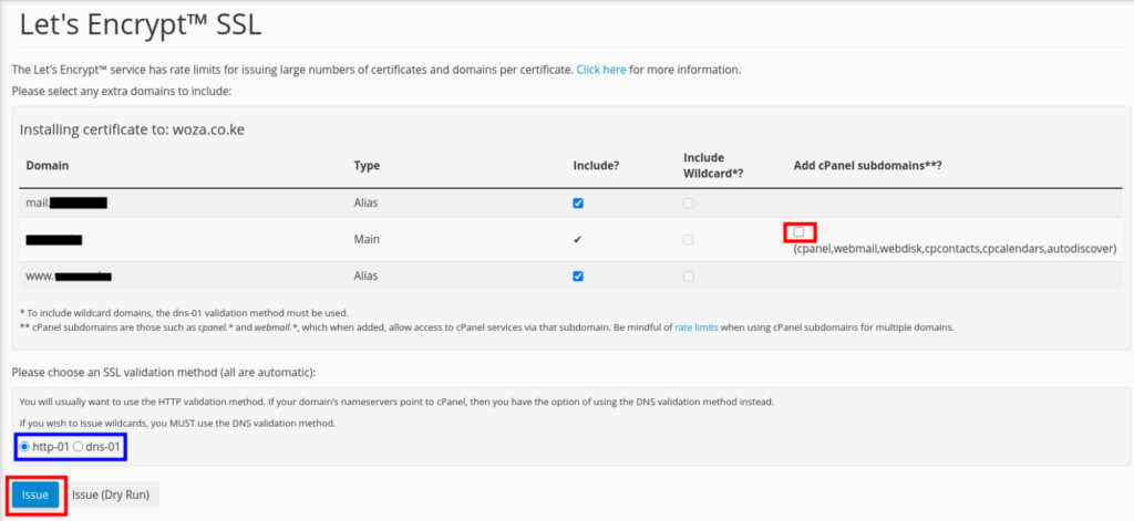 Free SSL Certificate